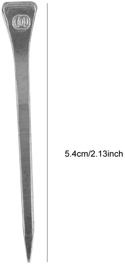 BSCI фабрика 250 шт. стальная Подкова ногти лошадь мотыга копыта для ногтей