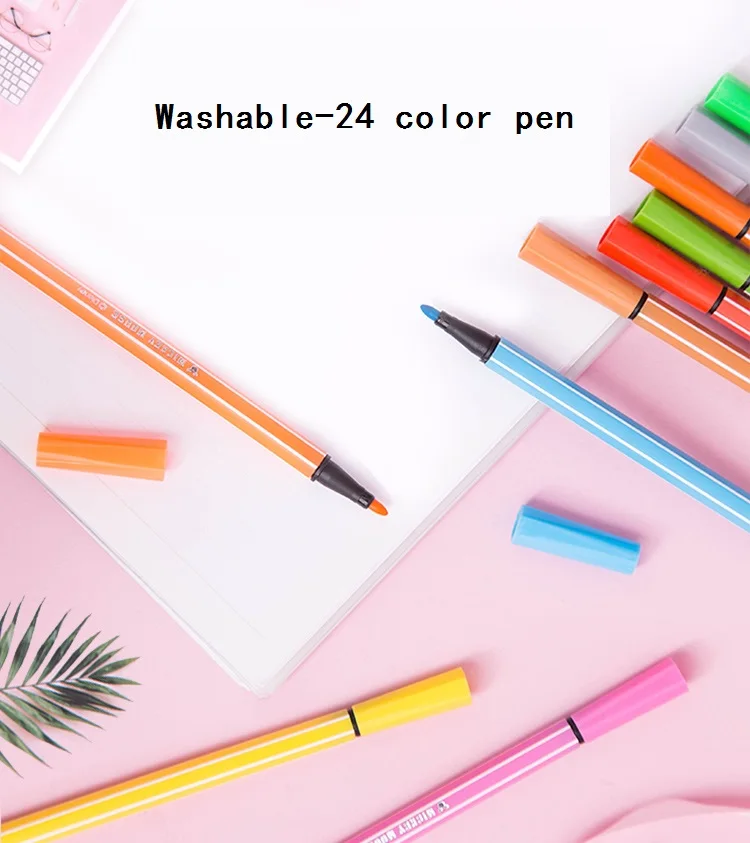 Popular  Multi color 12 pcs color pen for children
