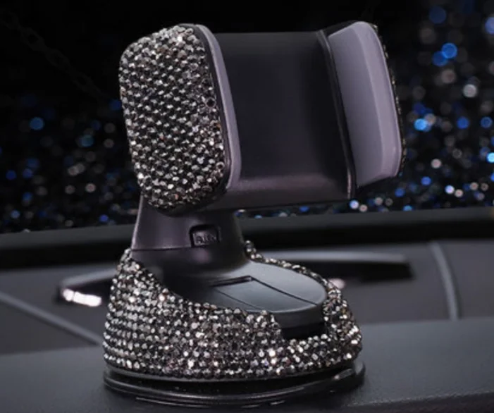 Новинка 2020, автомобильный держатель для телефона для девочки, Блестящий Алмазный Автомобильный держатель для телефона для салона автомобиля