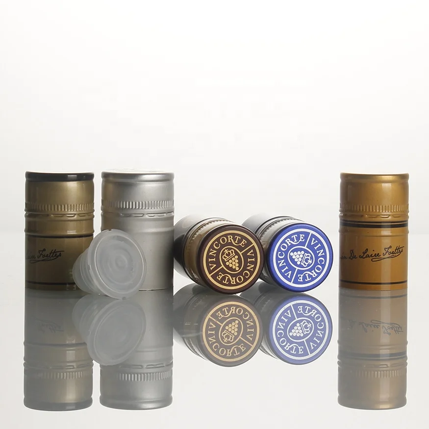 30x50 mm plastic insert glass ball pilfer evidence non-refillable vodka aluminum-plastic mescal tequila aluminum bottle caps