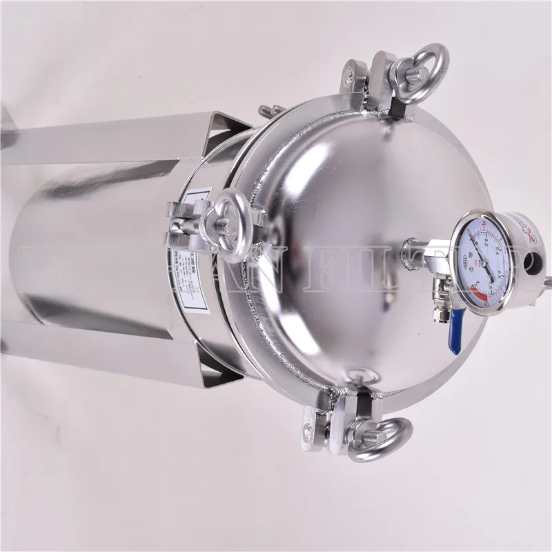 Ss bag filter housing/304 stainless precision filter for industrial liquid filtration