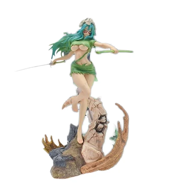 28CM PVC Bleach Nelliel Sexy Figure Unisex Adult Model Toy Neliel Tu Oderschvank Action Girls Figurine Collection Anime Figures