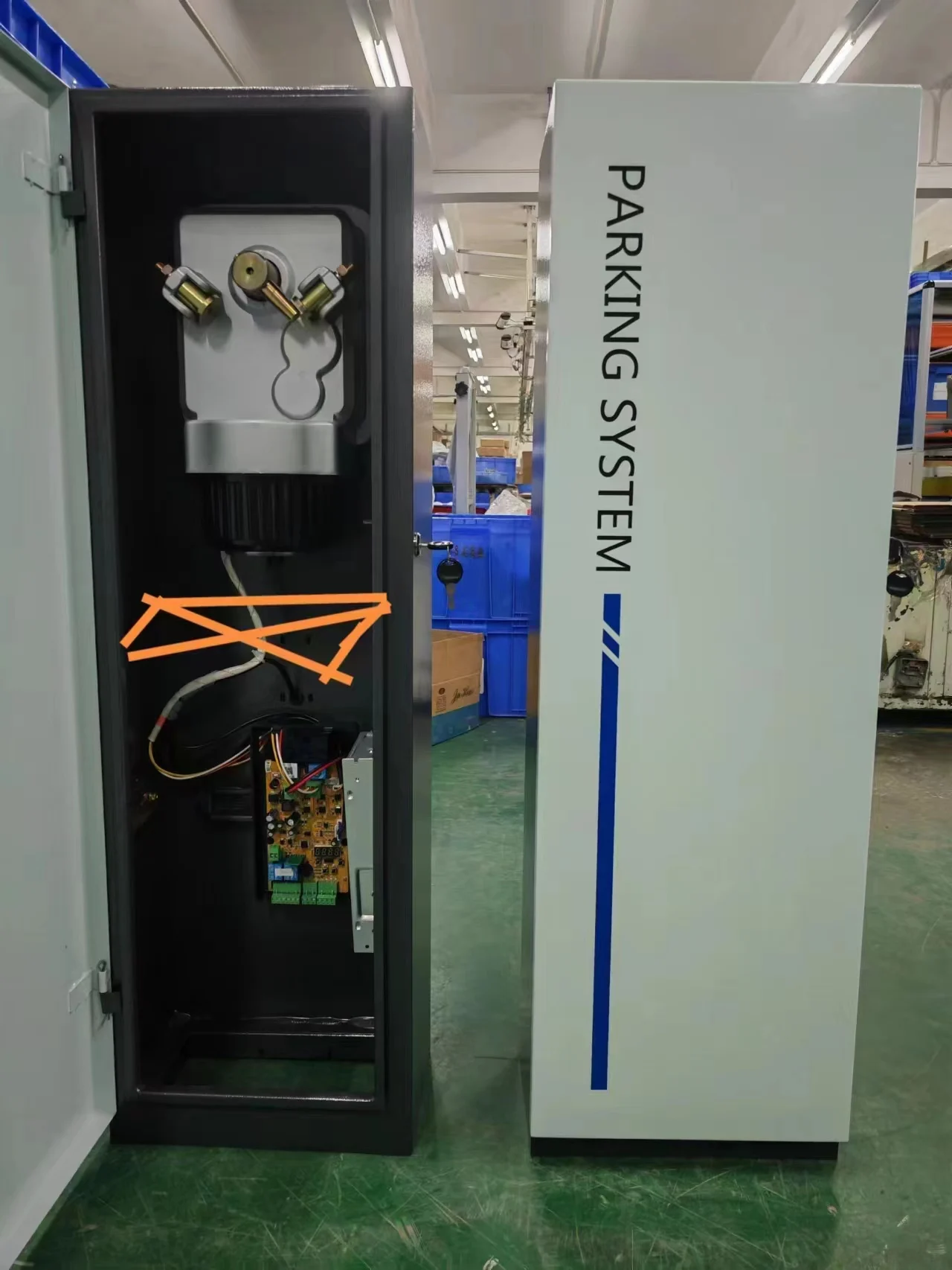Road Traffic Barrier Speed Adjustable Parking Lot Gate Barrier 24V DC Brushless Motor Rfid Automatic Boom Barrier Gate