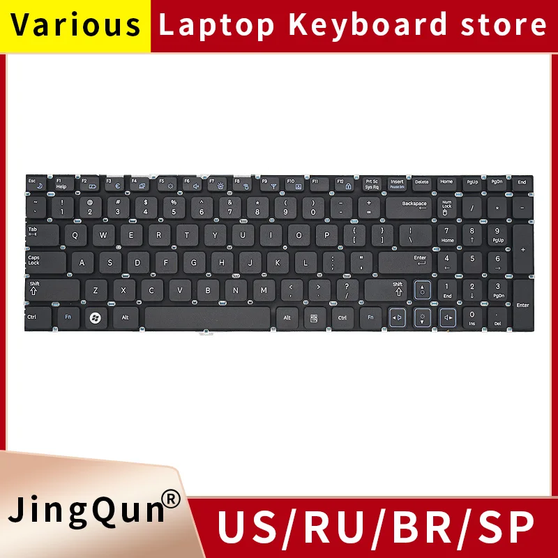 New US Russian SP Laptop Keyboard Replace For Samsung NP-RV511 RV509 RV520 RV515 RV513 RV518 RC512 S3511 E3511