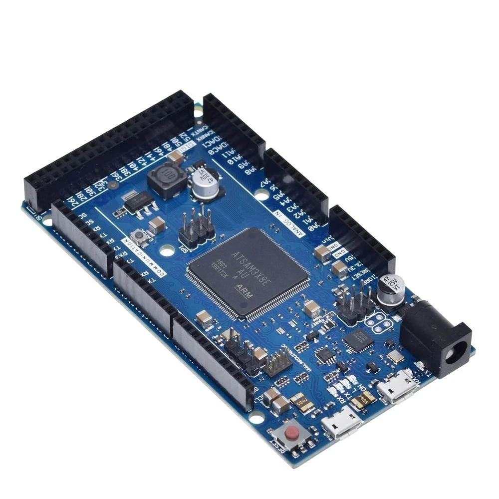 Официальный Совместимость из-за R3 доска SAM3X8E 32-битный ARM Cortex-M3 / Mega2560 Duemilanove 2013 для Arduino DUE плата с кабелем