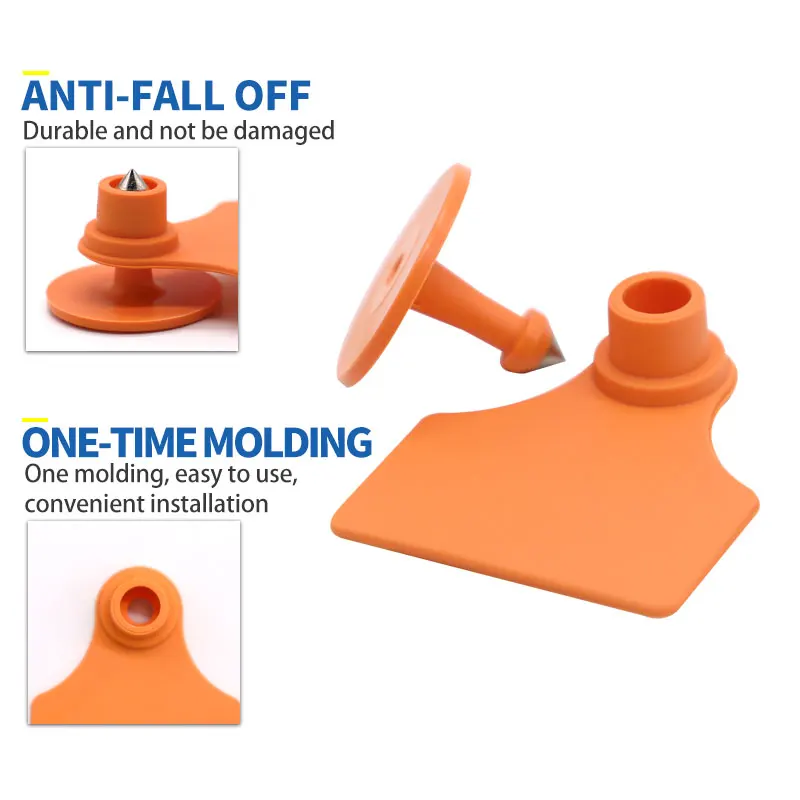 HED-ET128 ear tag for locating animals cow activity ear tag laboratory ear tags security