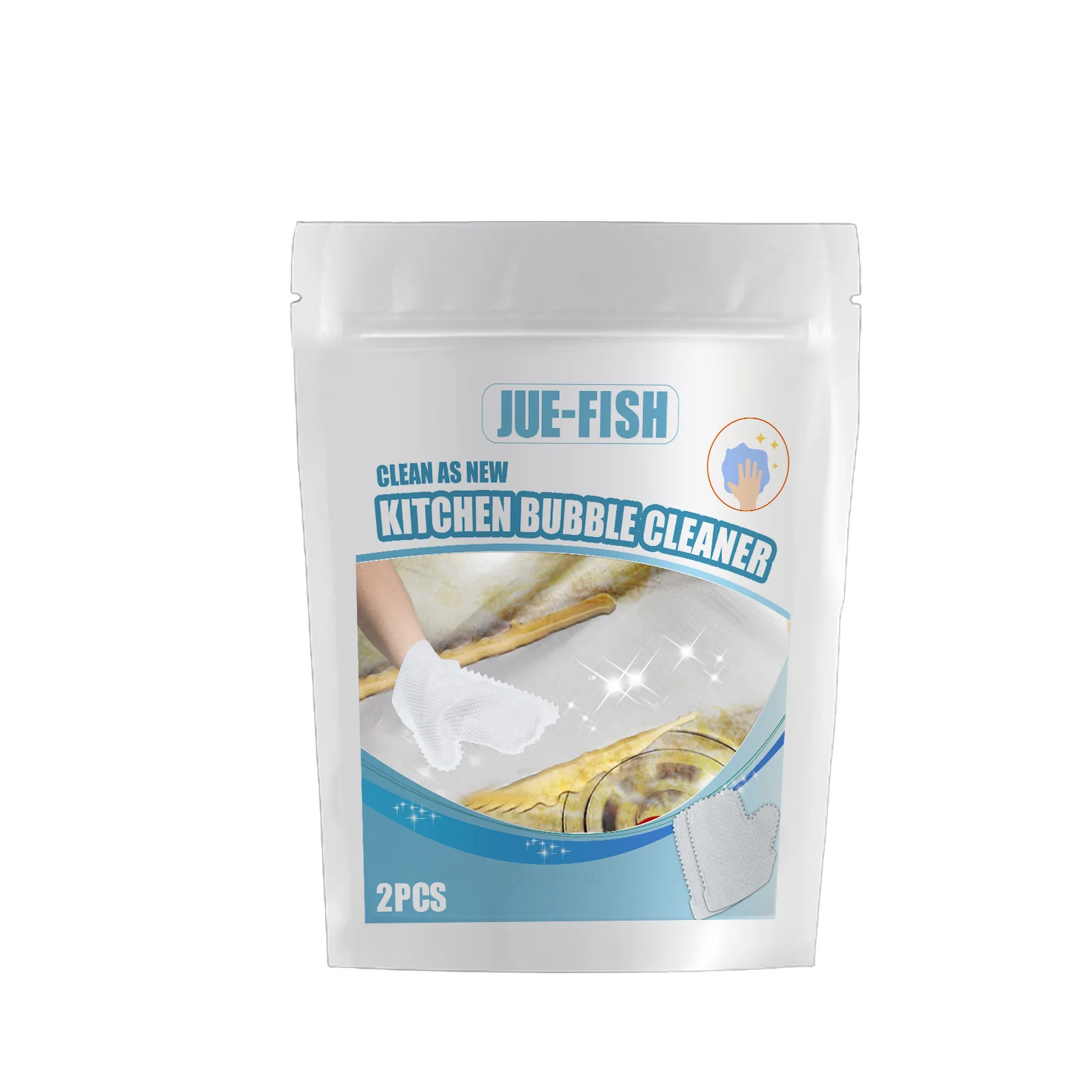 Jue-fish Gloves Kitchen Washing Effective Kitchen Cleaning Gloves Skin Friendly Washing Gloves Kitchen