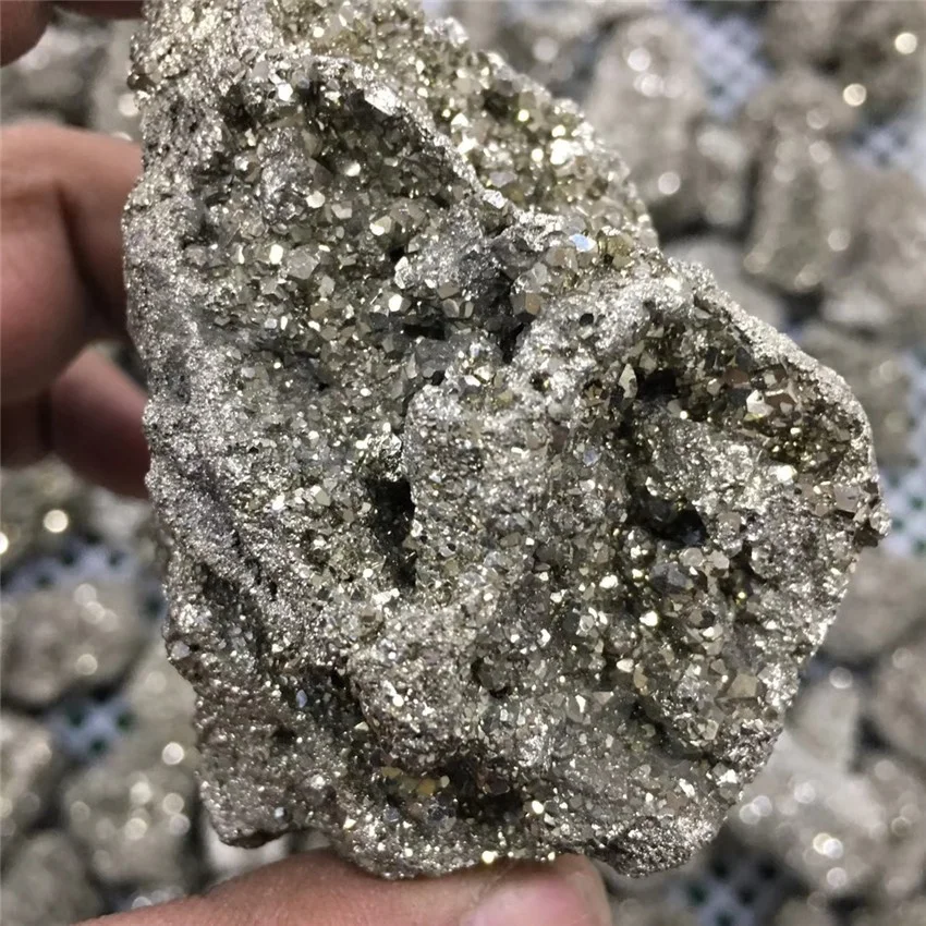 Wholesale Natural Beautiful Ore Rock Pyrite Mineral Specimen Stone Rough Healing Prices