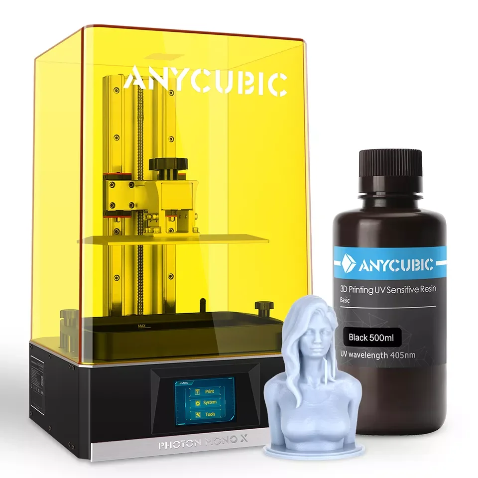Anycubic Dental 3d печать Mono X LCD DLP Смола принтер Photon Большой