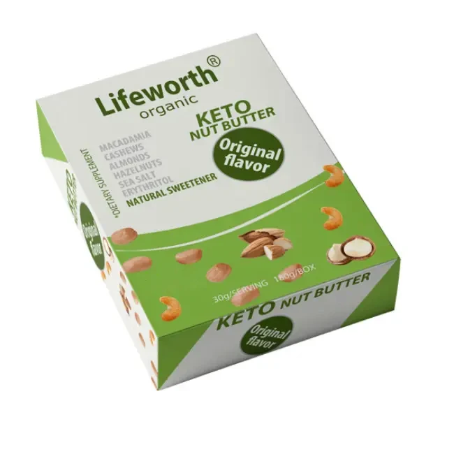 Lifeworth wholesale high quality  keto diet original cashew nut butter