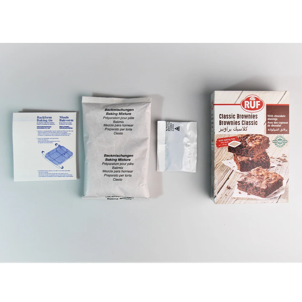 
BRC IFS HALAL Baking Supplie Baking Mixture Classic Brownies 