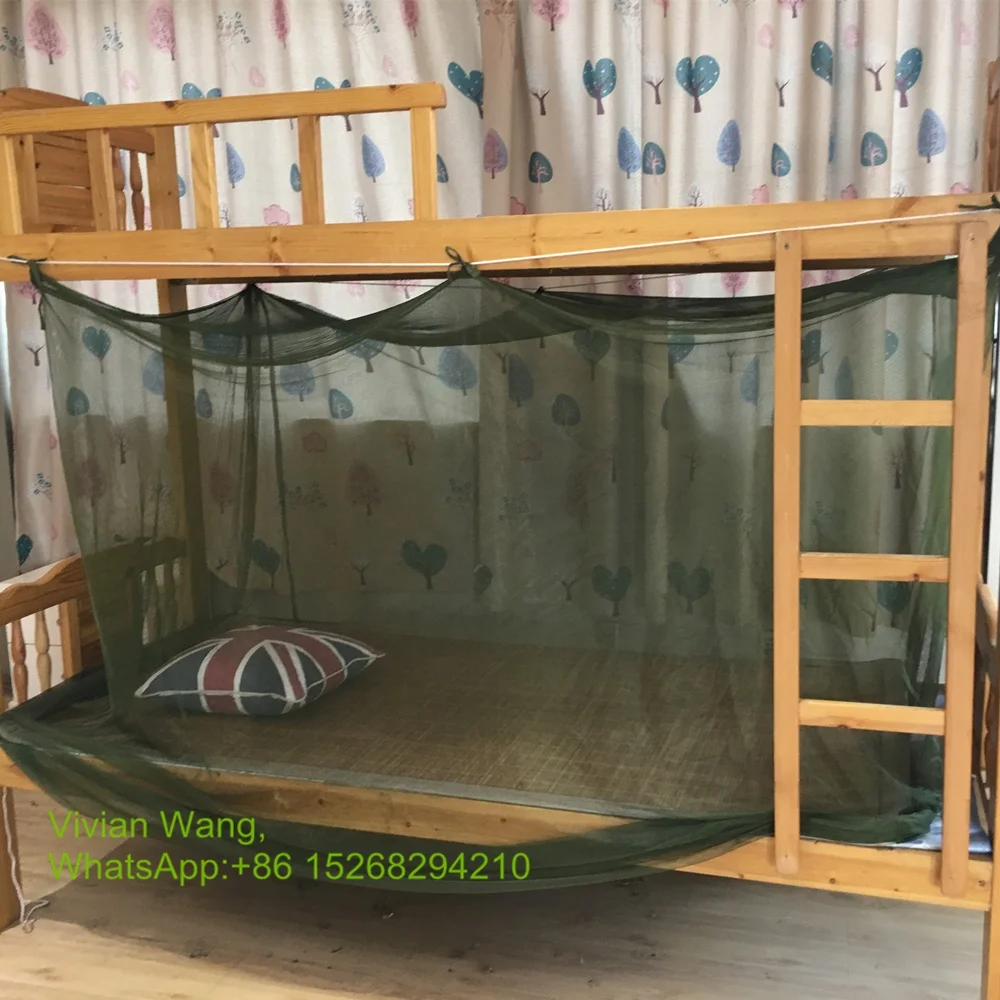 Olive green Malaysia  military mosquito nets for army treated mosquito net single bed size army green mosquito net