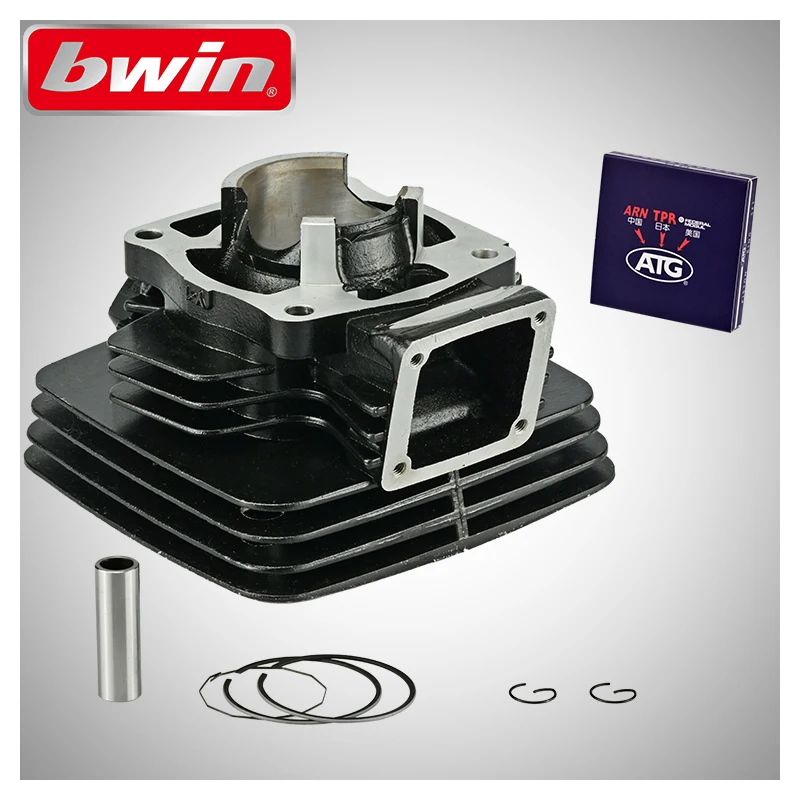 RXZ135 55K 56 мм 133cc OEM качество класса А алюминий черное поршневое кольцо мотоциклетные блочные комплекты блоков цилиндров
