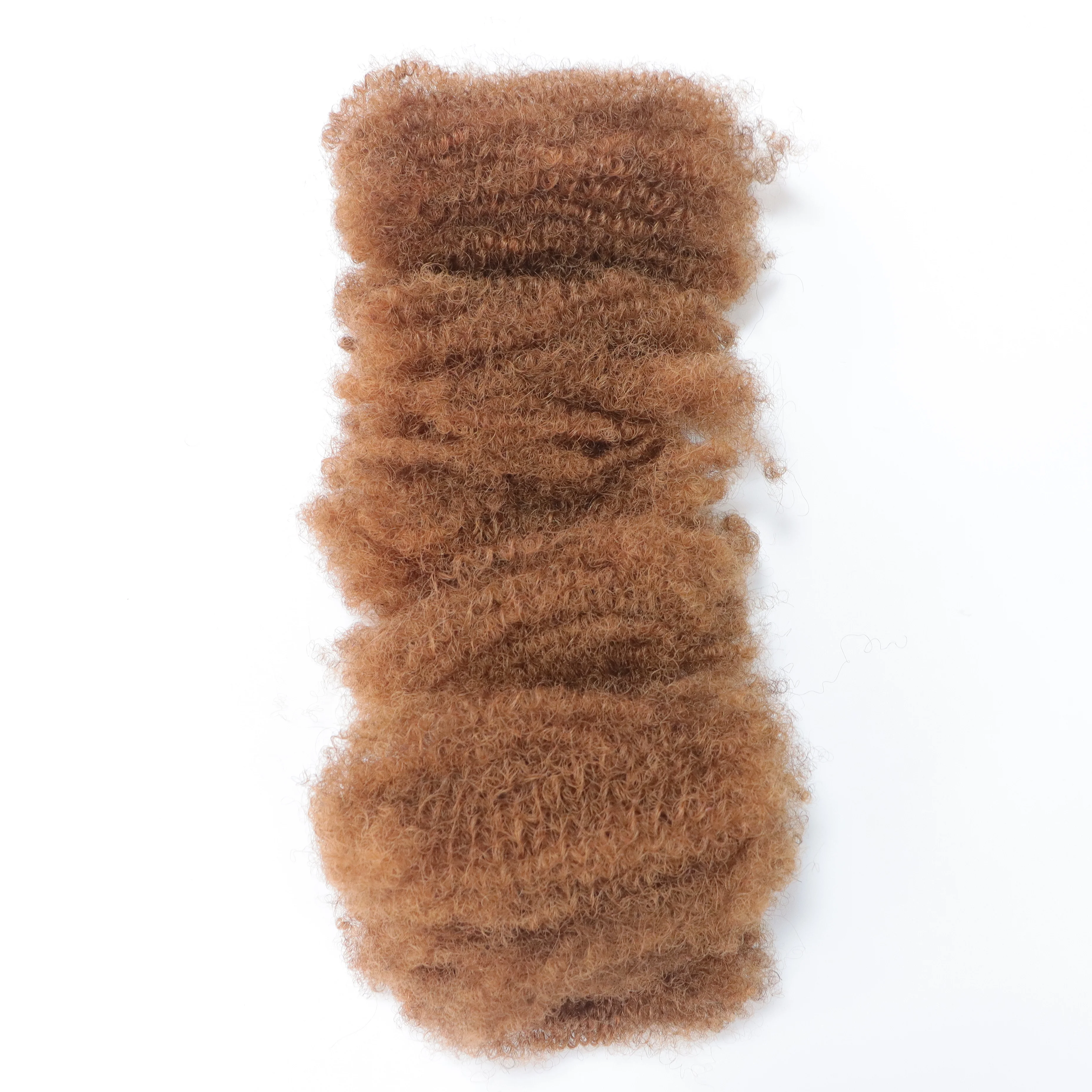 Remy 4c Twist Braiding Wave Afro Kinky Bulk Human Hair For Dreadlocks,100%  russian mongolian hair extensions  for braiding