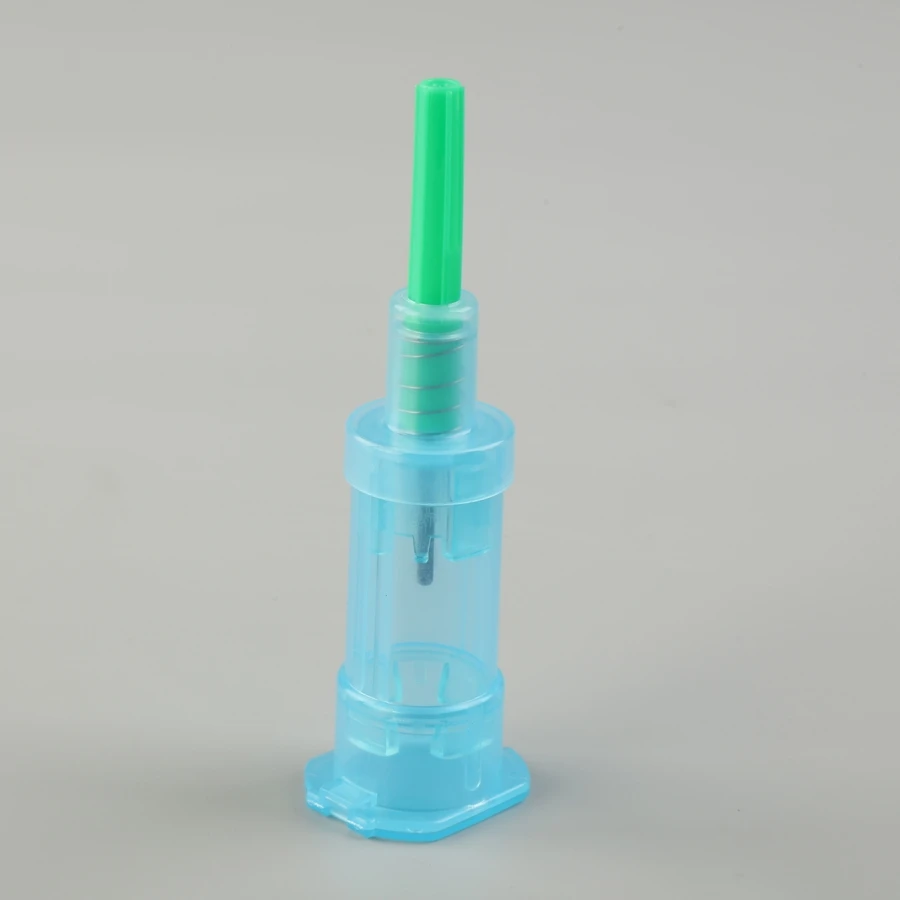 Single Use pp disposable safety transparent butterfly blood collection vacutainer needle holder