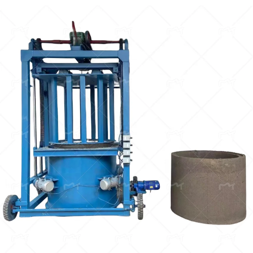 Легкоподвижная машина для производства бетонных люков