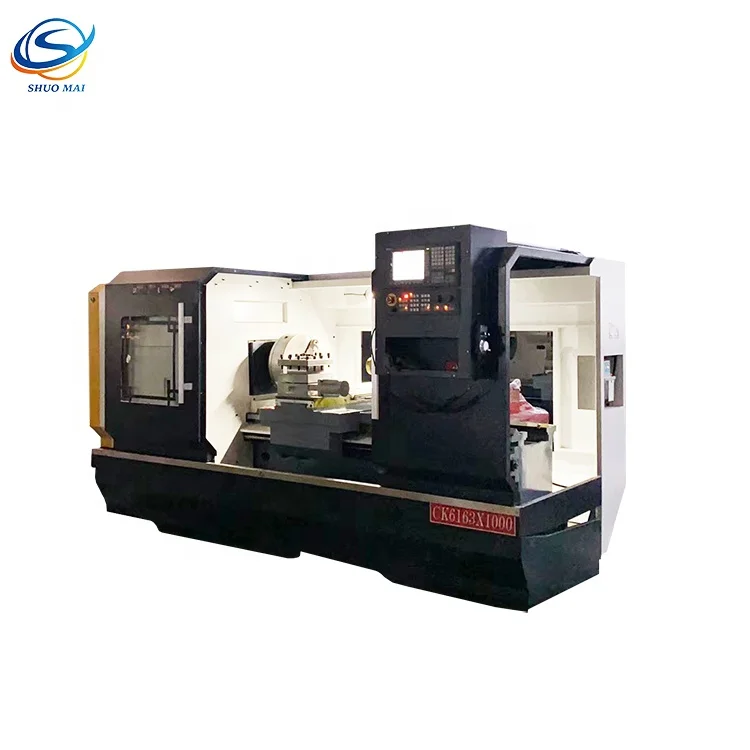 CK6163x1000 1500 2000 3000mm CNC lathe turning machine GSK Seimens Fanuc System