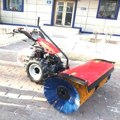 Loncin Engine Electric Start New Condition Full Gear Rolling Brush Snow Sweeper Machine Farm Construction Gasoline Motor