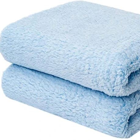 Hot Sale Pet Blanket Comfy Soft Warm Baby Blankets Plush Sherpa Throw Blankets