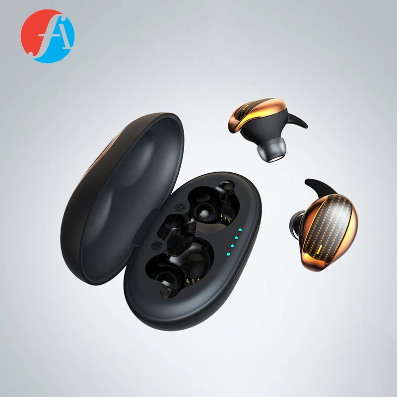 Low Latency BT5.2 QCC3040 Wireless Earphone CNT Dynamic Driver Crystal Sound  TWS Earbuds With Microphone