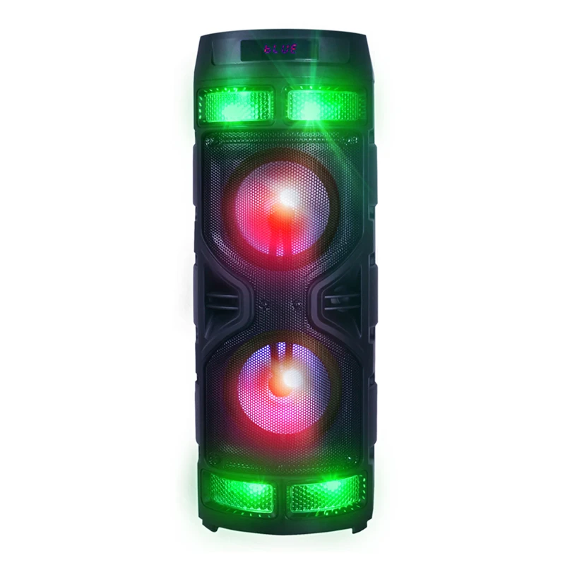  Купить Deluxe Высокое качество 40 Вт RMS Bluetooth динамик беспроводные dj партии bt с диско lightap de
