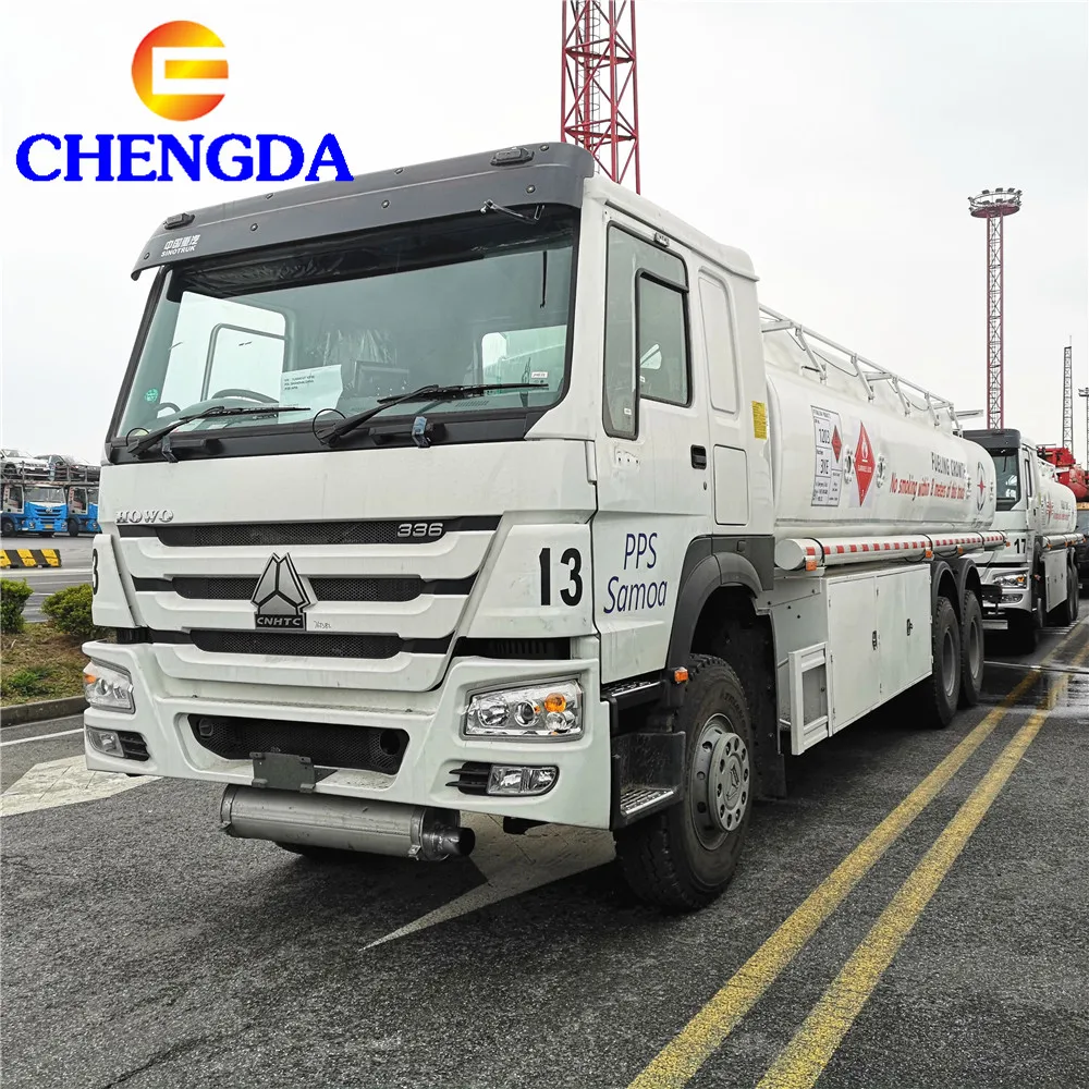 Used 336Hp 20000L 6x4 Sinotruk Howo Fuel Tanker Truck for Sale