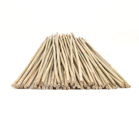 Green Wood Plant Stake Floral Picks Bamboo Sign Posting Climbing Plant for Indoor Gardening Plant Support