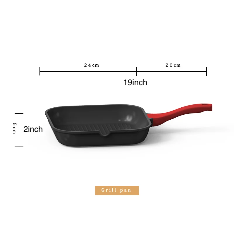 OEM Saucepan Wok Milk Frying Pan Soup Pot Non-Stick Cooking Cookware Set With Lid