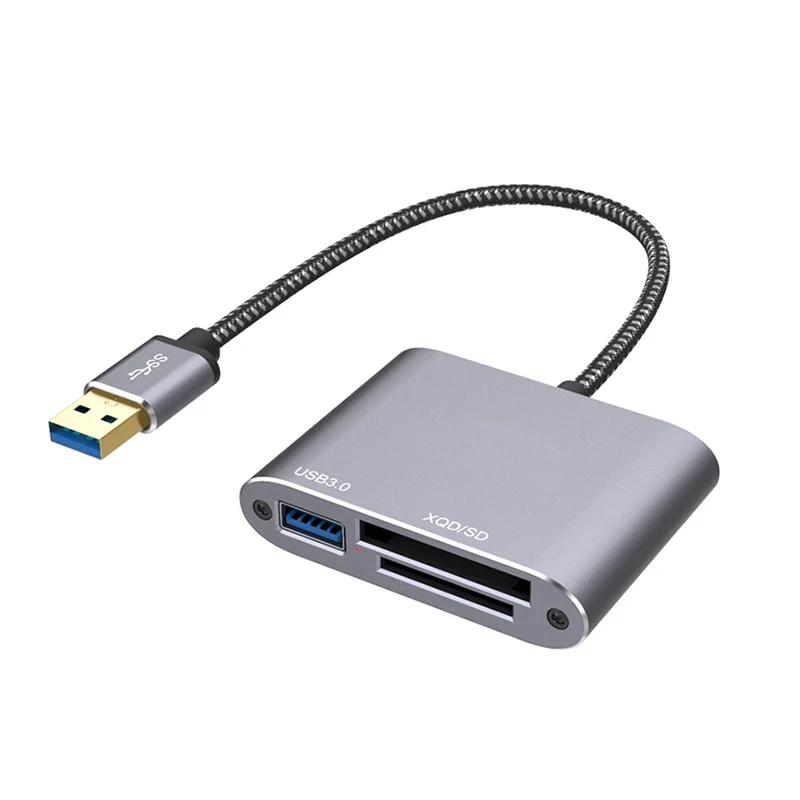 XQD SD Card Reader Upto 500MB/s High Speed USB3.0 HUB Camera Kit Adapter xqd memory card reader