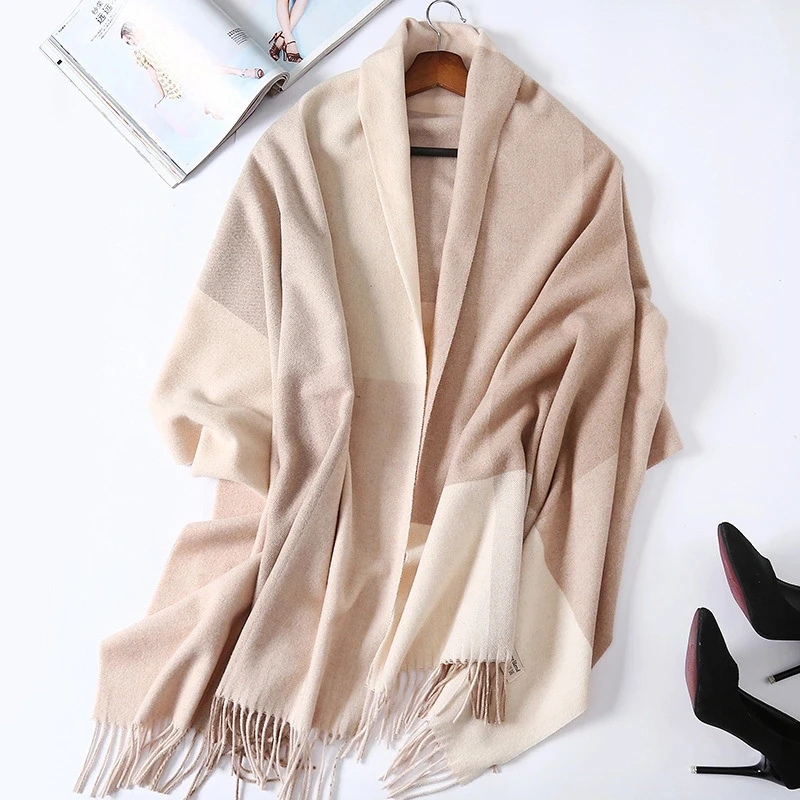 Elegant Series pure cashmere scarf woman 100% cashmere scarf