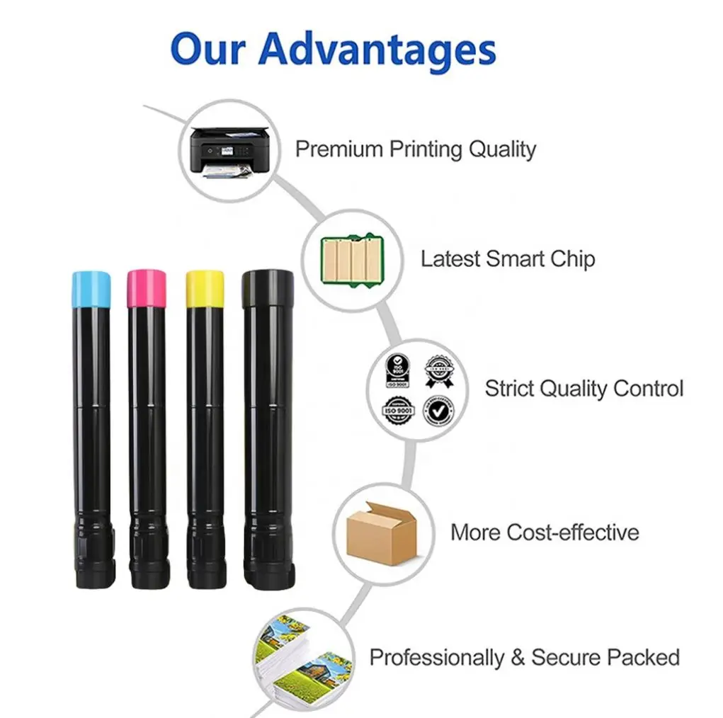 106R01569 106R01566106R01567 106R01568 Compatible Copier Cartridge for Xerox Phaser 7800 7830 7835 7830 Toner Cartridges