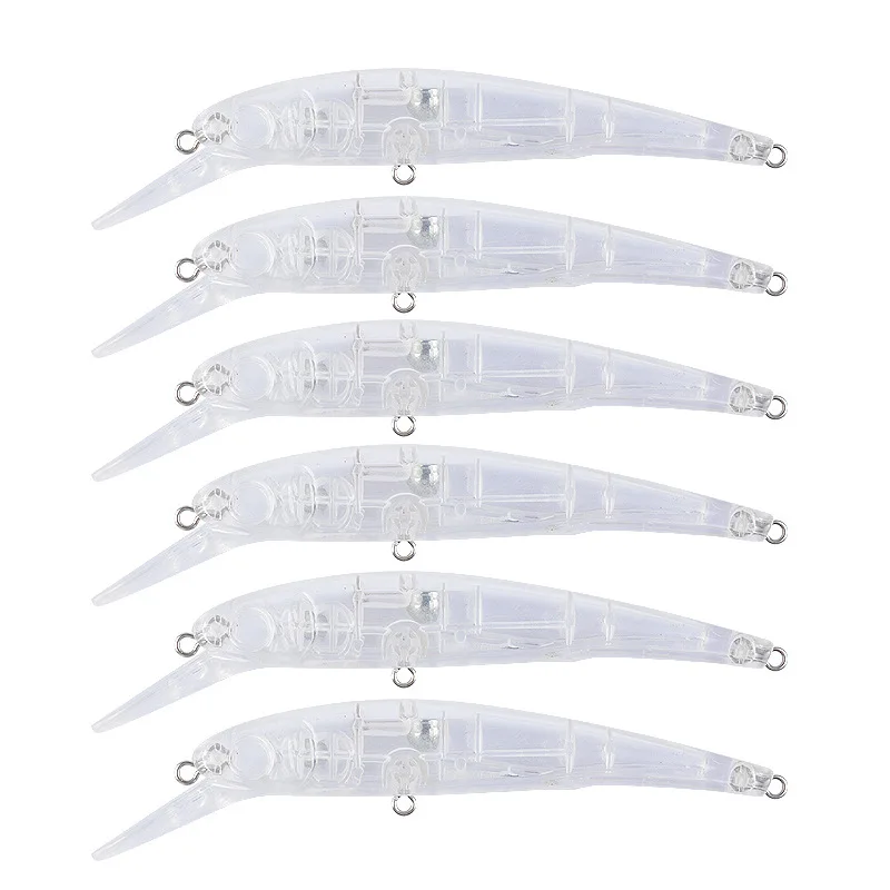 DORISEA N20 10.5cm 9.2g Unpainted Blank Hard Artificial Fishing Bait Lure Minnow Popper VIB Crankbait