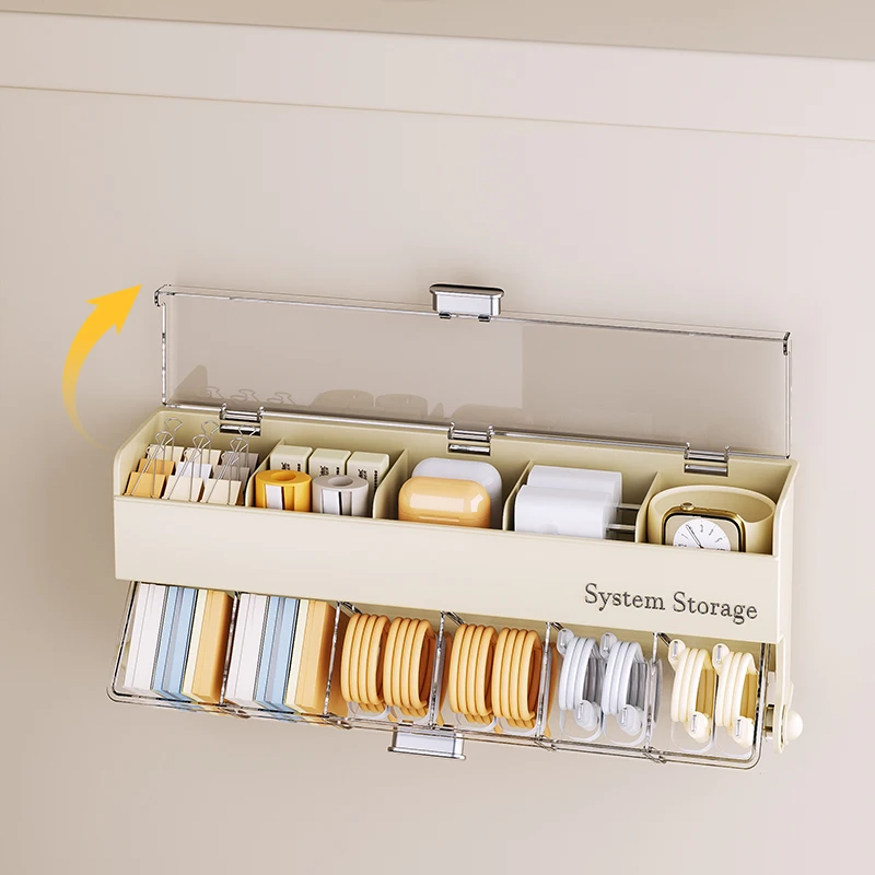Multifunctional Data Cable Storage Box Custom Rectangle Divided Storage Box Modern Design Good Price Cable Management Solution