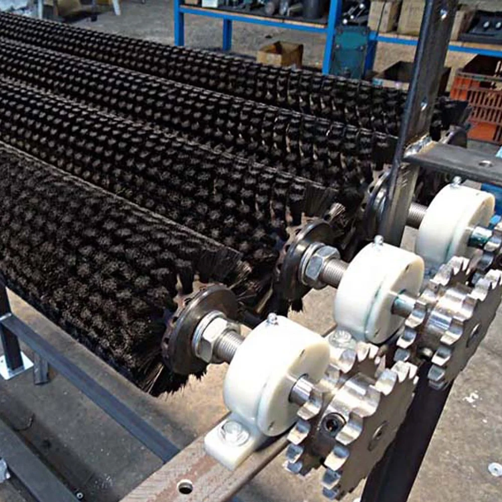 Нейлоновая цилиндрическая щетка морковь яблочный лук стиральная машина