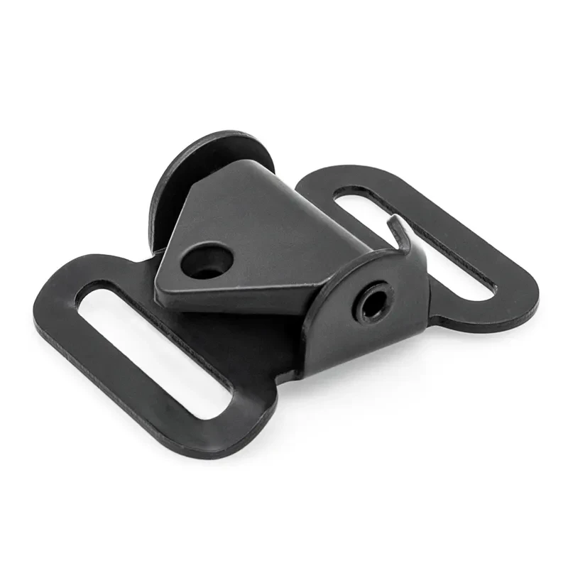 Jensan Superior Quality 50x38mm Metal Tightener Steel Buckle Tactical Webbing Adjustable Buckle For Bags