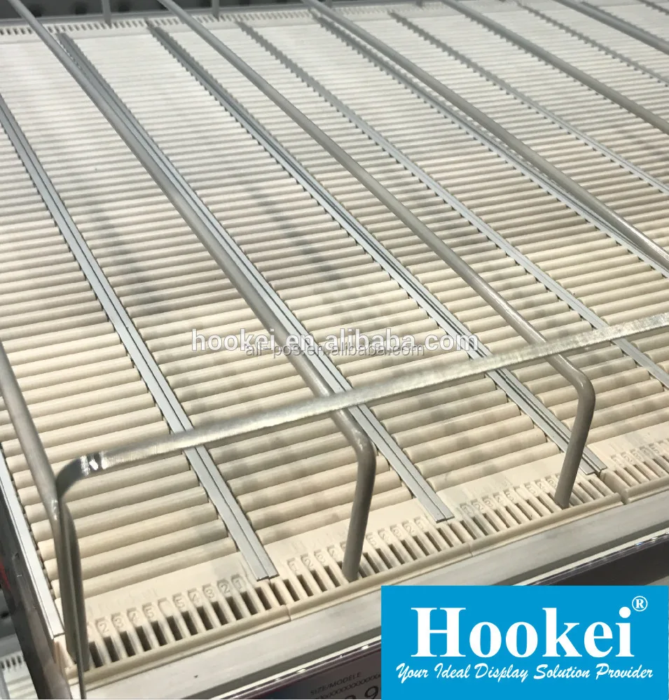 2023 New Supermarket Display Rack Auto Front gravity roller shelf for refrigerating equipment