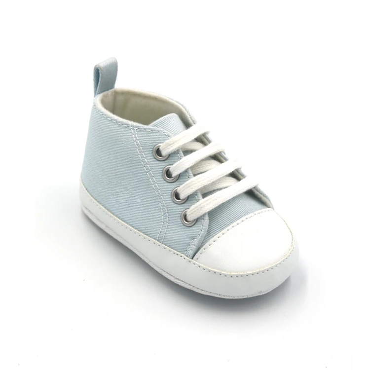 Fashion Lace-up Baby Casual Shoes Non-slip Cotton Sole Baby Comfortable Toddler Shoes