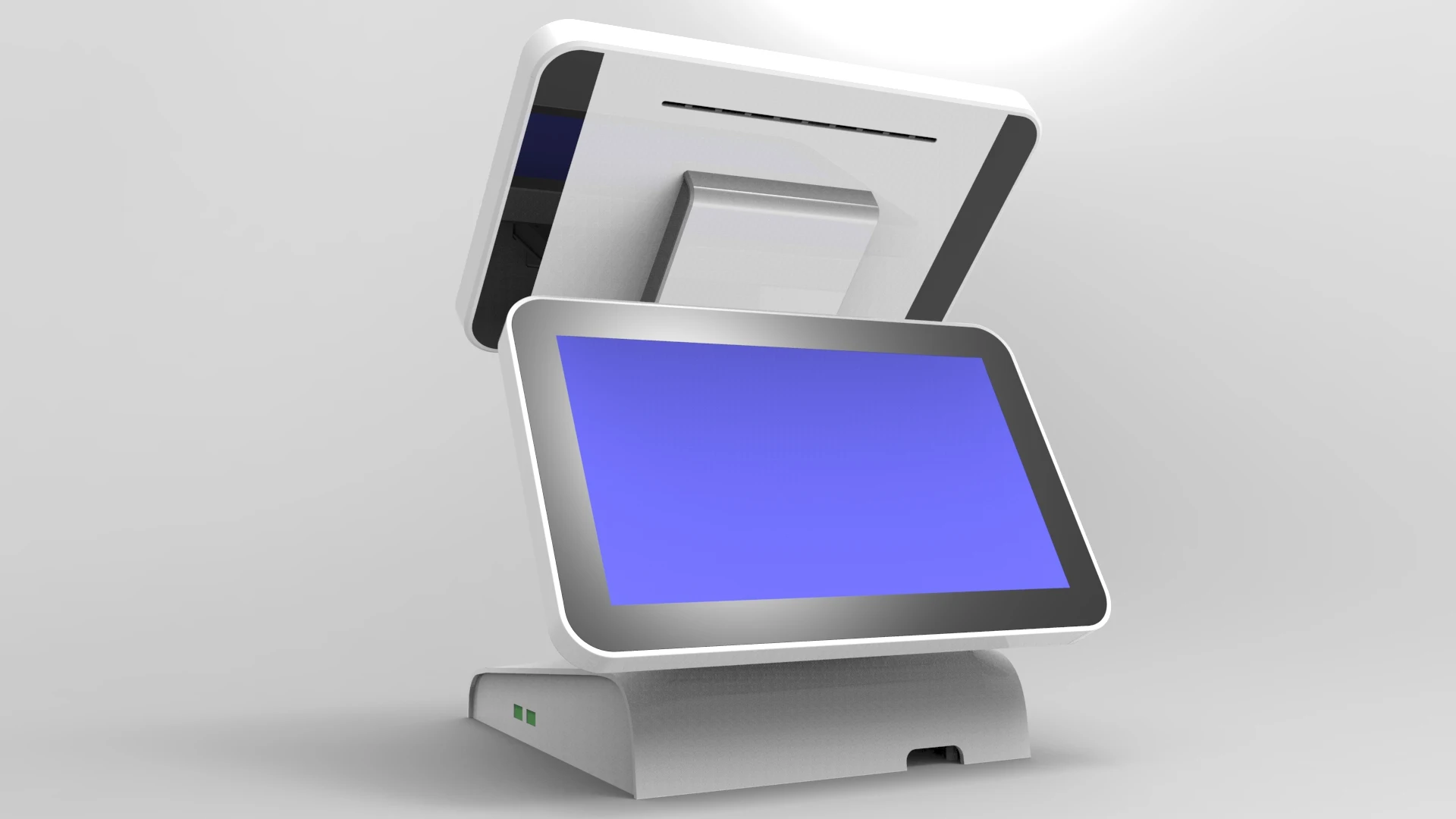 Gmaii двойной сенсорный экран кассовый аппарат со встроенным принтером Биллинговая машина для розничных pos систем