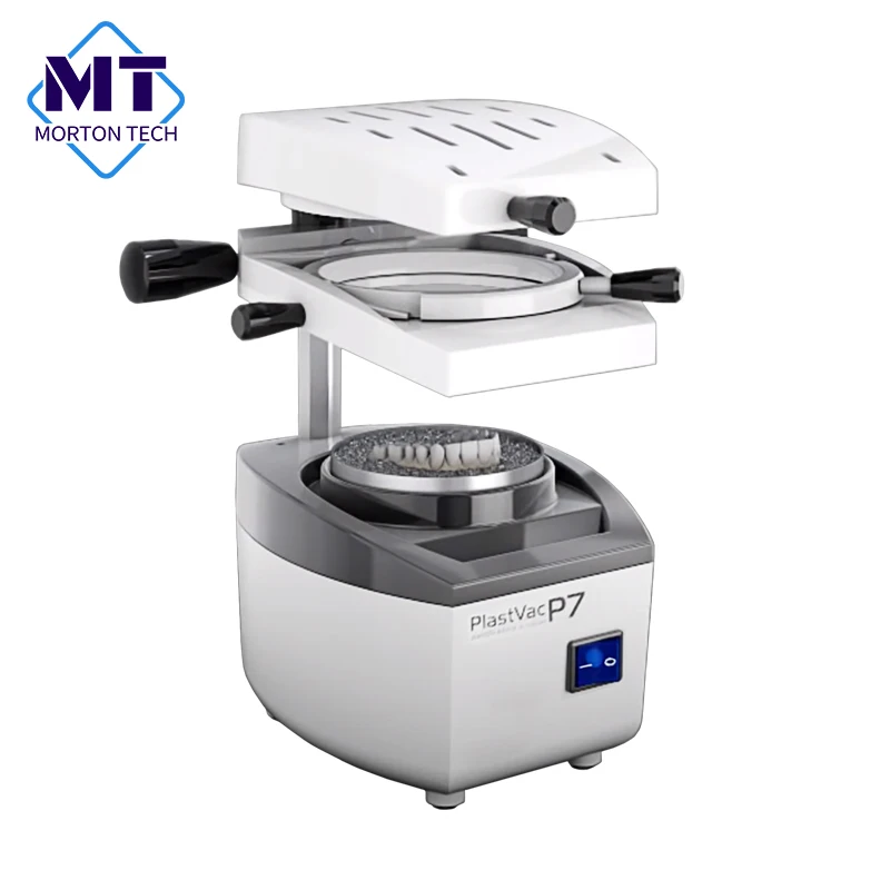 2022 High Quality Dental Laboratory Equipment Vacuum Molding Machine P7 Press Mold Machine Retainer Orthodontic Retainer Vacuum