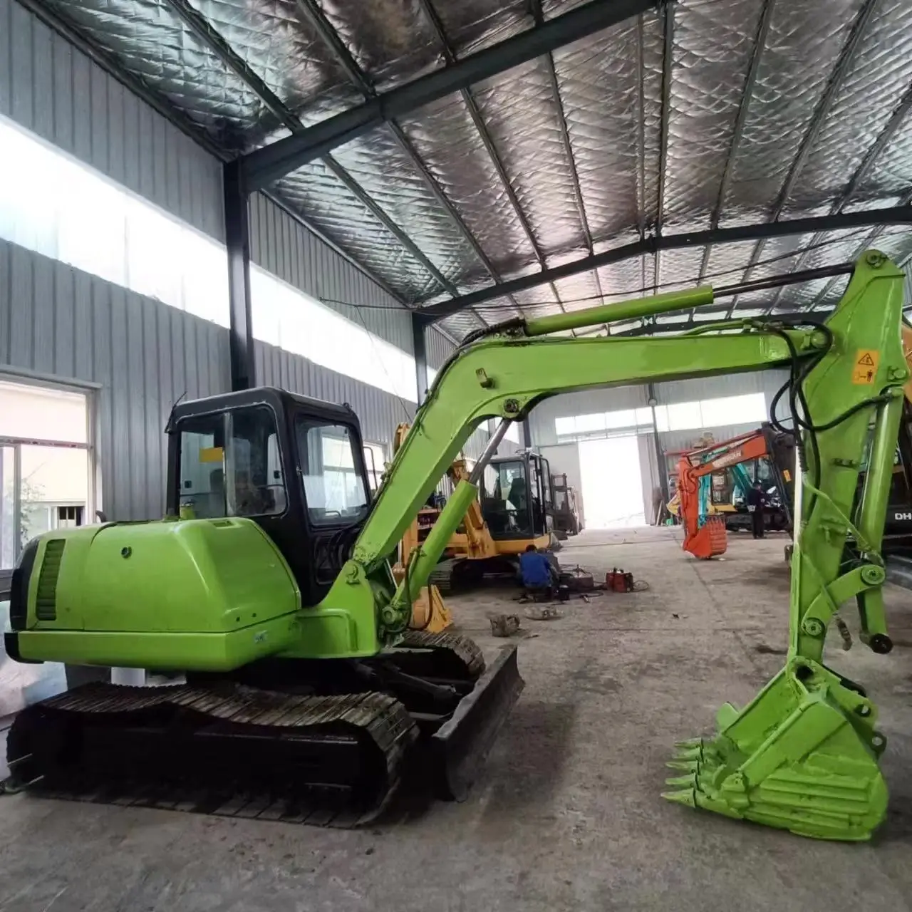 Efficient Heavy Construction Equipment used pc56 excavator for komatsu
