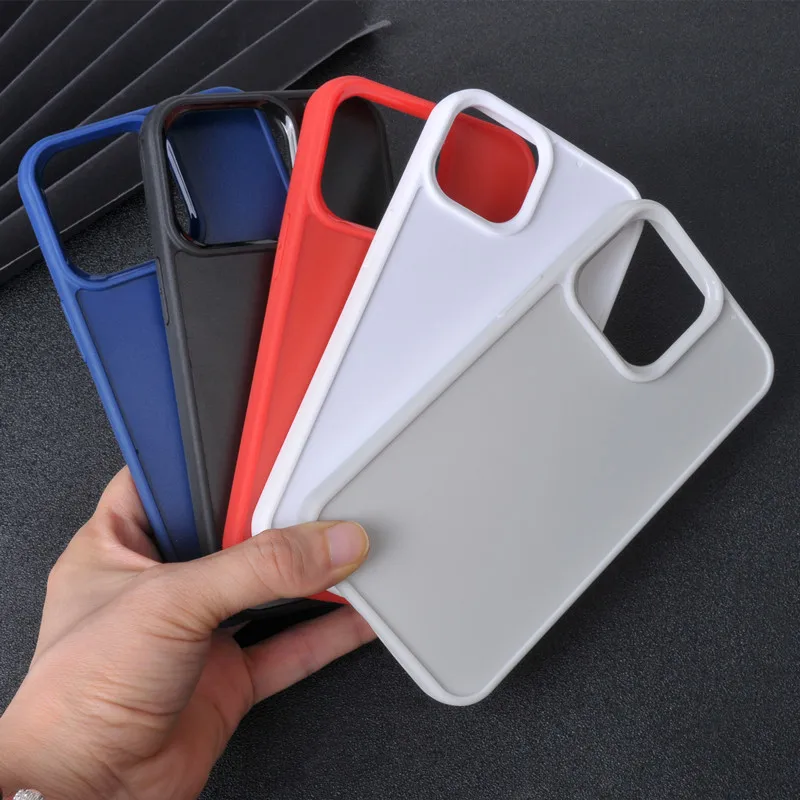 Custom Phone Case New  Pc Tpu Blank Case For Iphone 13 Pro Max Phone Case For Iphone 14/14 Pro Max