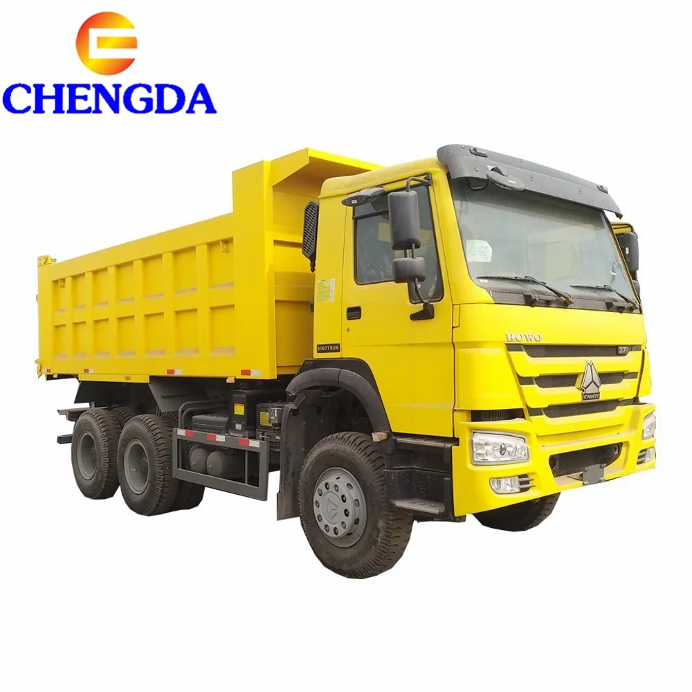 New howo used 40ton 6x4 371hp 375hp dump truck heavy tipper truck Right left hand drive for sale