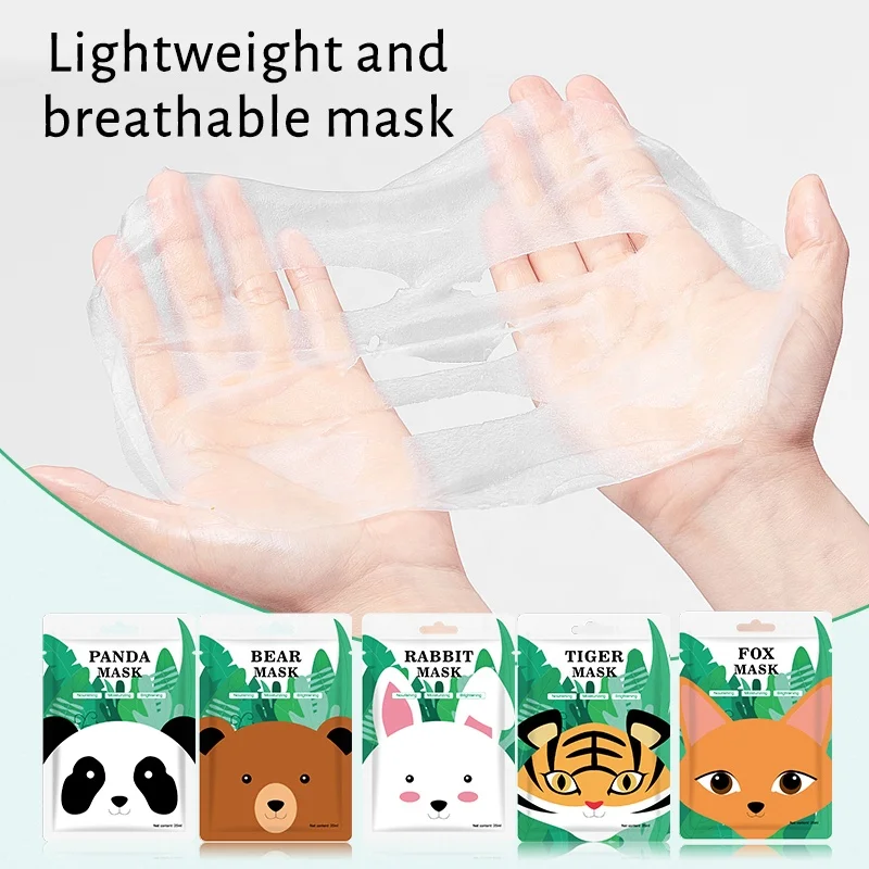 Cosmetic Masque De Visage Animal Facemask Sheet Mascarilla Mascarillasl Facial Masks Skin Care Face Mask