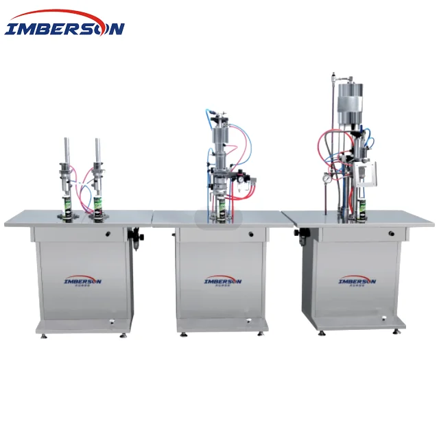 Cosmetics Manufacturing Equipment IF-A Cosmetics  Industry Chemical Aerosol Filling Machine
