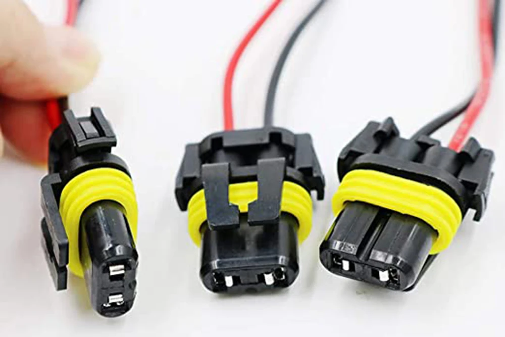 9005 9006 HB3 HB4 H11 H8 H9 Female Adapter Wiring Harness Sockets Wire Connector For Headlights Fog Lights