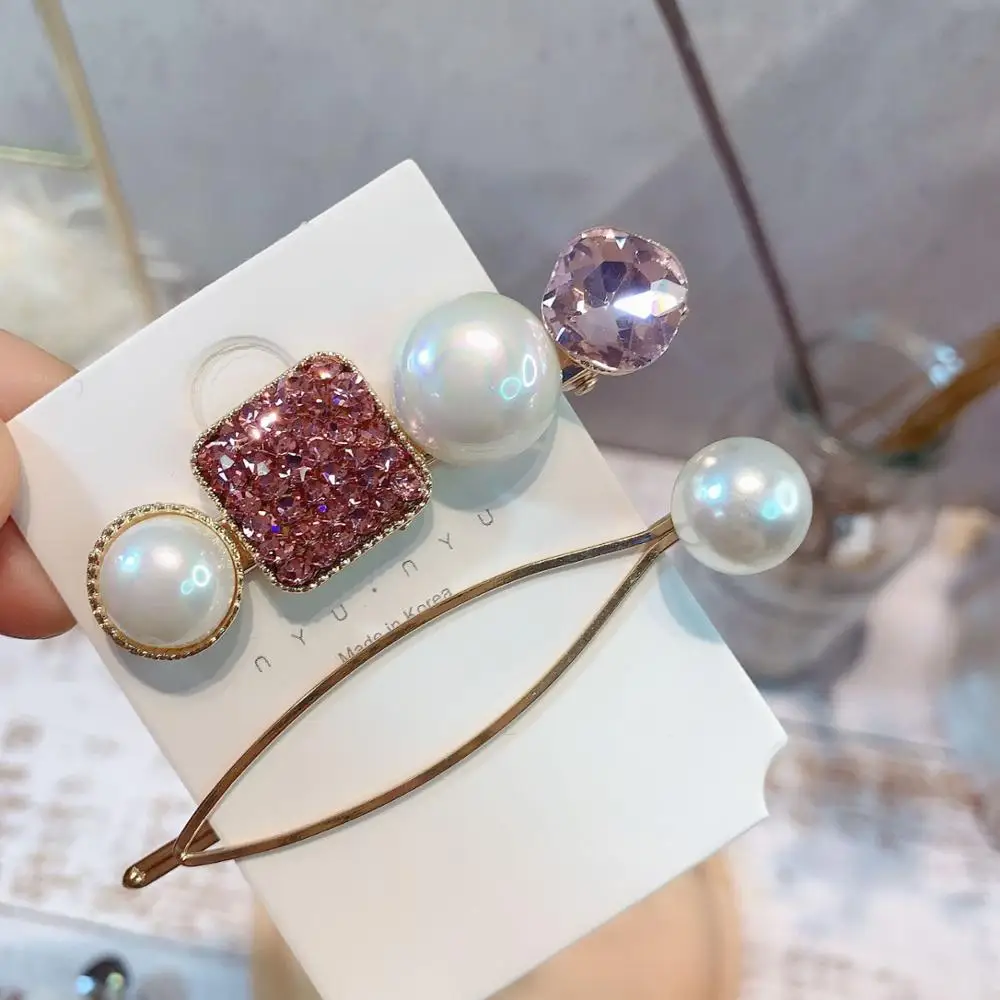 cute gold plated hair clips butterfly