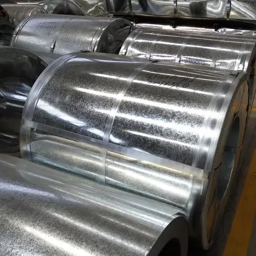 DX51D soft hardness regular spangle hot dipped galvanized steel sheet iron roll metal prices