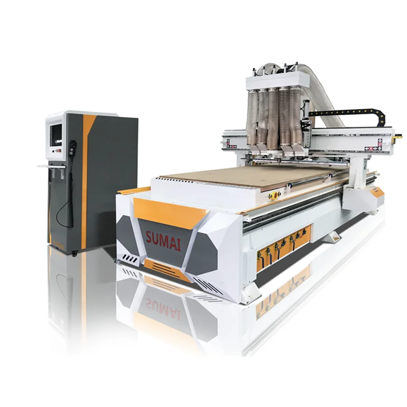 Factory competitive price high quality automatic woodworking cutting machine 5 axis cnc router 1325