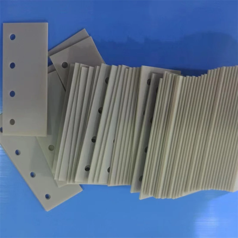 High purity Electrical Insulating AlN Aluminum Nitride Ceramic Plate / Sheet / Substrate / Disc / Wafer / Block