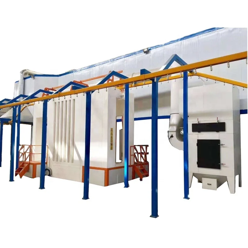 Cheap Best Sale Powder Coating Production Line For Spraying Electric control cabinet